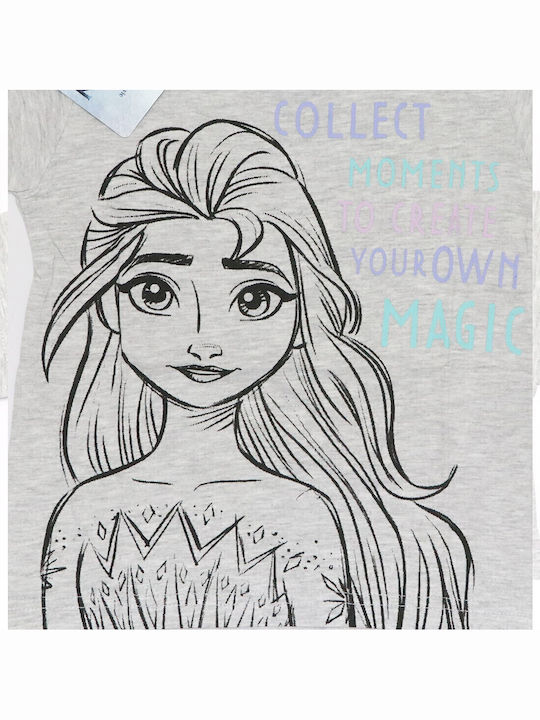 Παιδικό T-shirt Γκρι Frozen