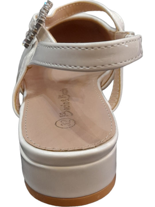 Kinder Sandalen Weiß