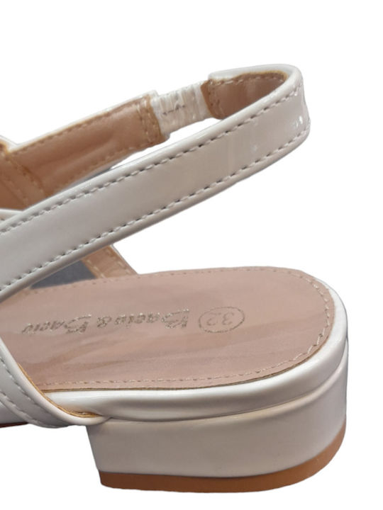 Kinder Sandalen Weiß