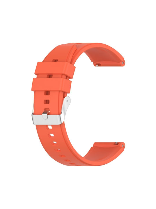 Strap Silicone Orange (Huawei Watch GT2 / GT3 (42mm) / GT3 Pro (43mm)Honor Magic Watch 2Realme Watch 2)