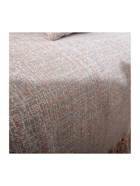 Teoran Teoran Zweisitzer-Sofa Überwurf 180x250cm