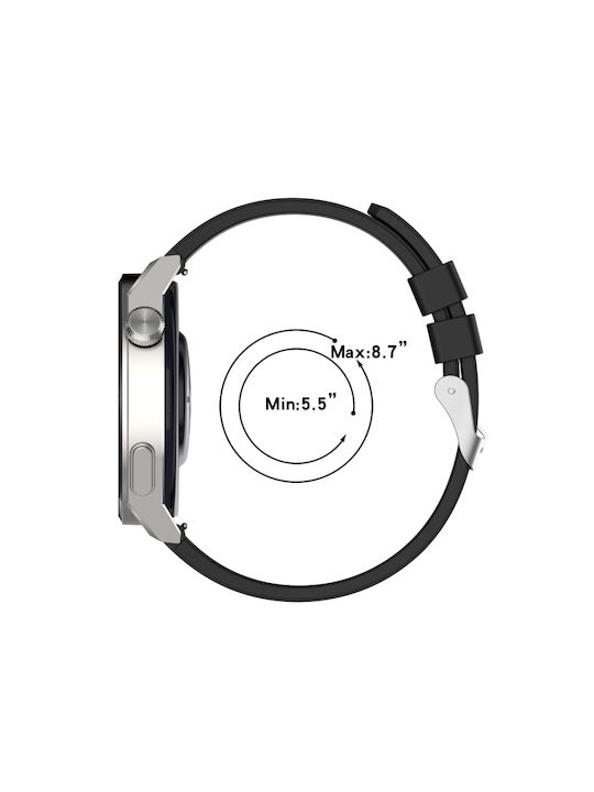 Curea Silicon Alb (Huawei Watch GT2 / GT3 (42mm) / GT3 Pro (43mm)Honor Magic Watch 2 )