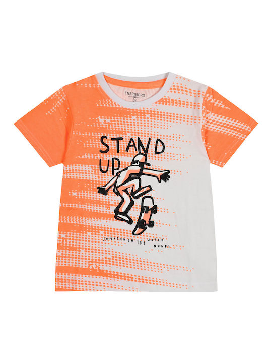 Energiers Kids Blouse Short Sleeve Exotic Orange