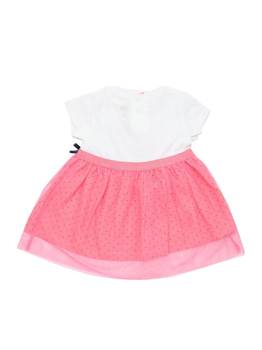 Minnie Παιδικό Φόρεμα Αμάνικο Τούλινο Ροζ