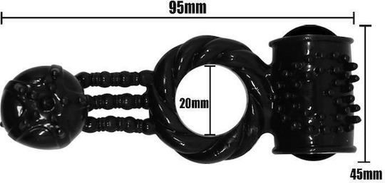 Erection Ring For Penis Stimulating Vibrator