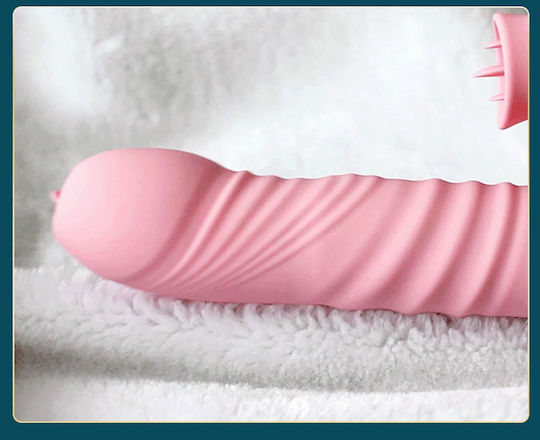 Rabbit Vibrator Heating Nimble Tongue Rotates