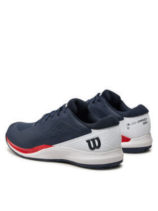 Wilson Rush Pro Ace Tennisschuhe Tongelände Blau