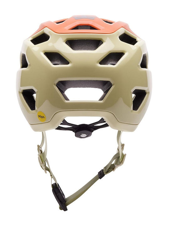 Fox Crossframe Pro Exploration Cască de Bicicletă Munte cu Protecție MIPS Portocaliu