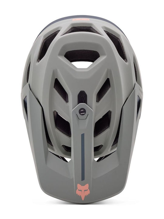 Fox Proframe Volles Gesicht Fahrradhelm Berg / Straße / Abfahrtslauf mit MIPS Schutz Gray