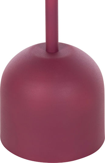Masă Laterală Rotundă Metalică Roz M36xL36xÎ49cm