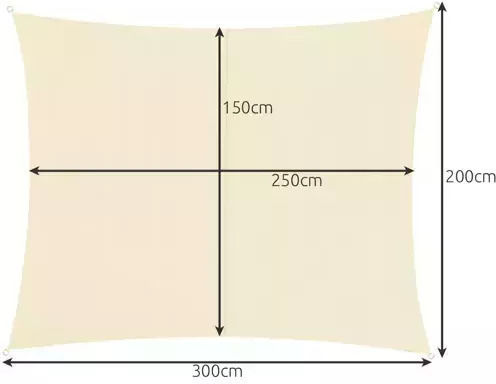 Gardlov Πανί Σκίασης Μπεζ 2x3m