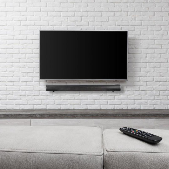 Osio Soundbar Bluetooth and HDMI 48W with Remote Control Black OSBT-9015