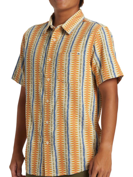 Vibrations Classic Short-sleeved Shirt White