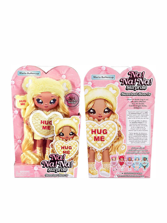 Toy Candle Na! Na! Na! Surprise Sweetest Hearts Maria Buttercup - Yellow Teddy Bear MGA Entertainment