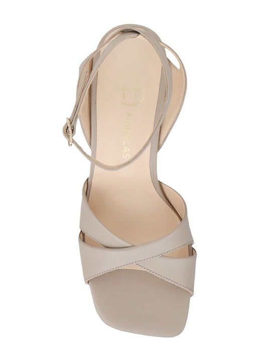 Leder Sandalen Braun