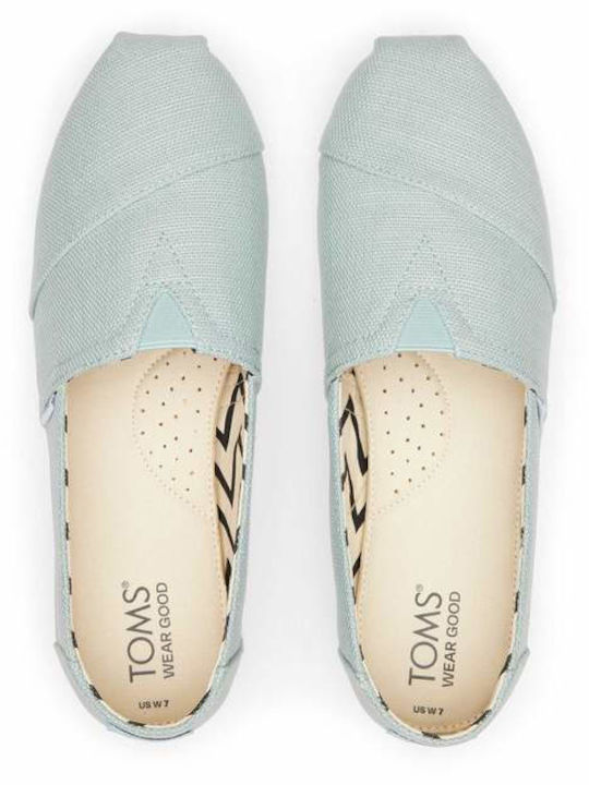 Alpargata Stoff Damen Espadrilles in Grün Farbe