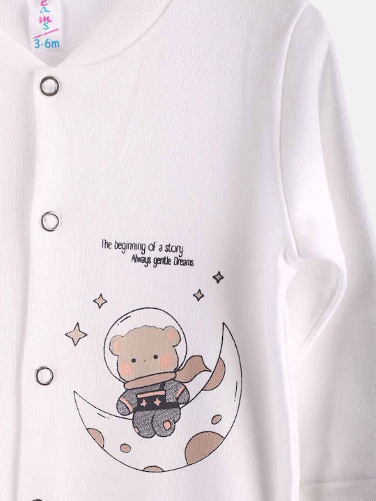 Dreams Baby Bodysuit White