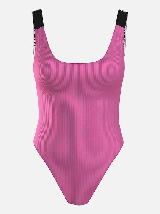 Ολόσωμο Μαγιό με Αφαιρούμενη Ενίσχυση Pink