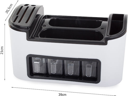 Suport De Masă Din Plastic 39x2x20cm Negru