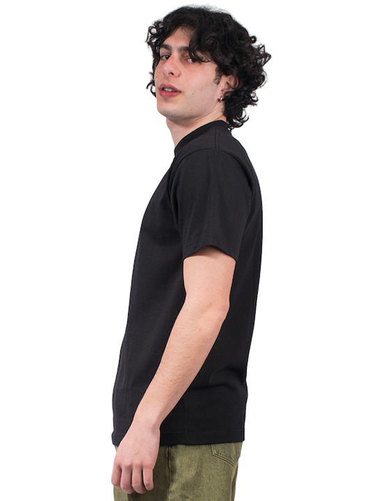 HUF T-shirt Bărbătesc cu Mânecă Scurtă Black