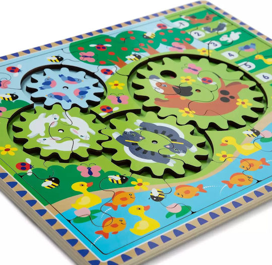 Ξύλινο Παιδικό Puzzle 24pcs Melissa & Doug