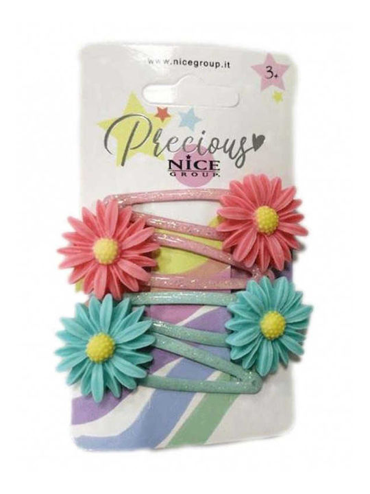 WOW Generation Mehrfarbige Kinder Haarspangen mit Haarspangen 4 Stück WOW Generation Mehrfarbige Kinder Haarspangen mit Haarspangen 4 Stück