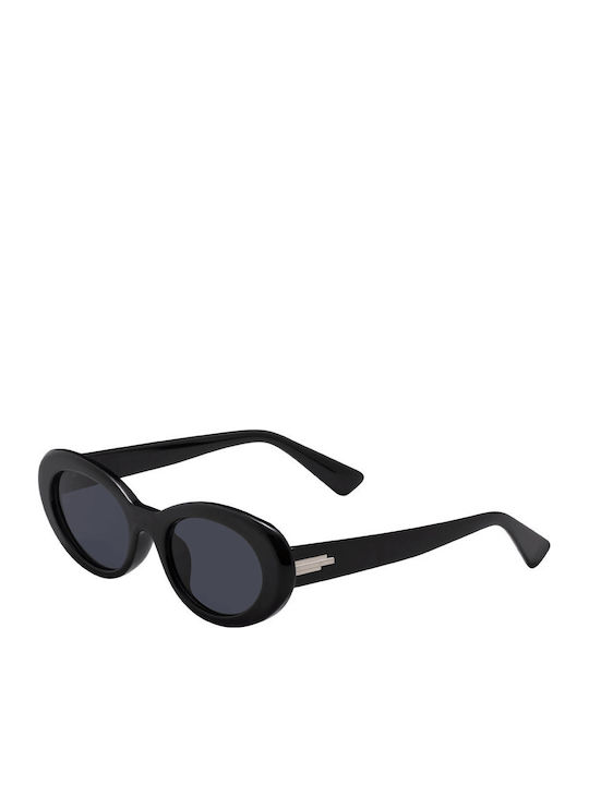Kassandra Woman Sunglasses With Black Horn-Rimmed Frame And Black Lens 2235-693-01