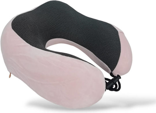 Mcan M-13 Memory Foam Travel Pillow Pink