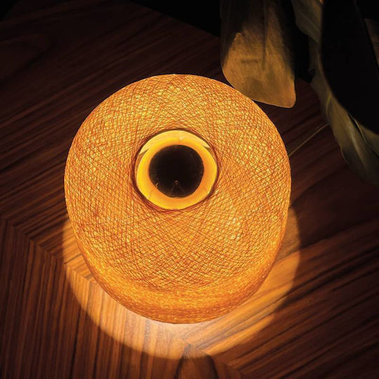 La Case de Cousin Paul Kinder Dekorative Lampe Braun 12.5x12.5x16εκ.