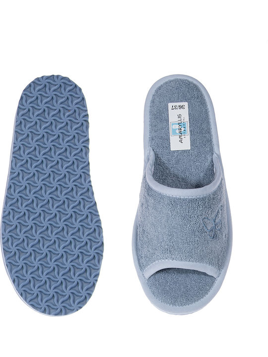 Terry Winter Women's Slippers Blue