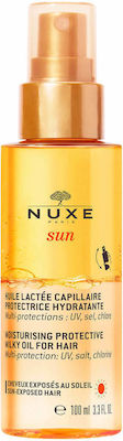 Nuxe Moisturising Protective Milky Oil Слънцезащита за коса Спрей 100мл