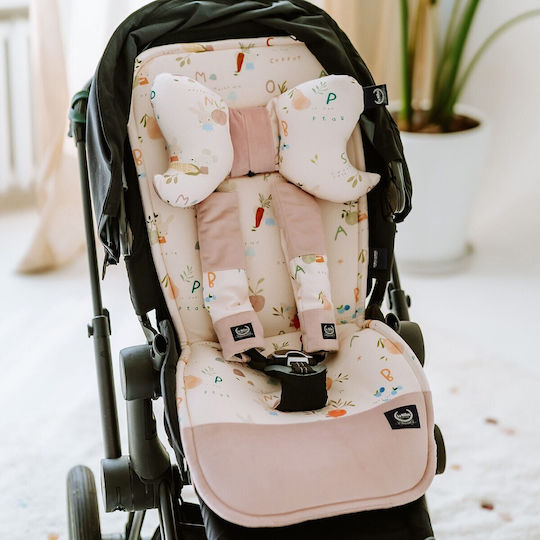 La Millou Stroller Seat Liner 36.5x85cm Blue