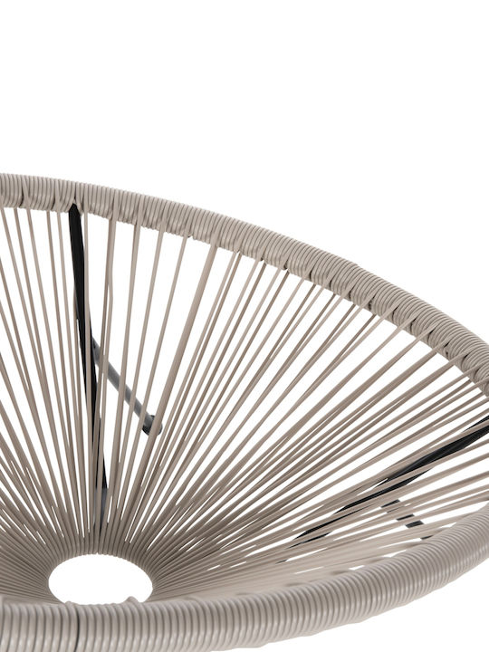 Outdoor-Sessel Rattan Black-creek 71x72x80εκ.