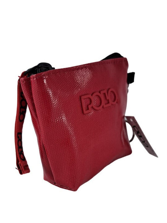 Polo Toiletry Bag in Red color 11cm
