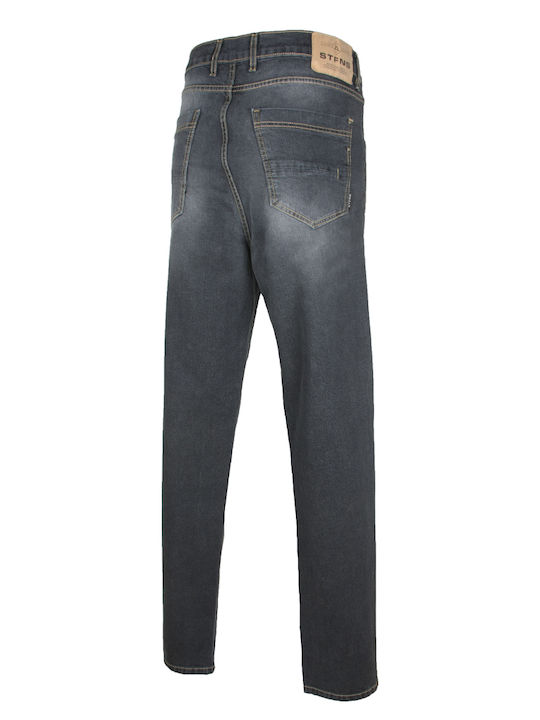 Stefansxxl Herren Jeanshose Blau