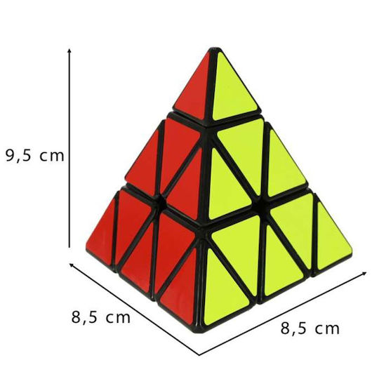 ikonka Geschwindigkeitswürfel Pyramide für 6+ Jahre Jahre kx7599 1Stück