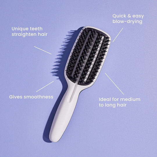 Tangle Teezer Blow Drying Smoothing Tool Βούρτσα Μαλλιών Λευκή