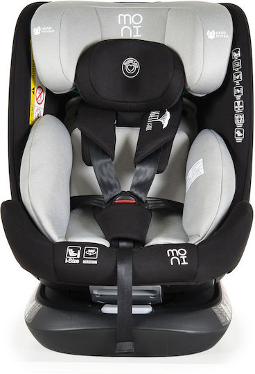 Moni Serengeti Baby Car Seat i-Size with Isofix Light Grey 0-36 kg