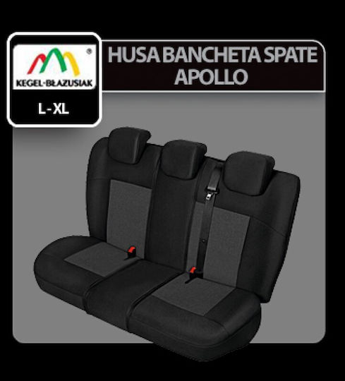 Apollo Lux Super Rear Back Seat Covers - Size L And Xl