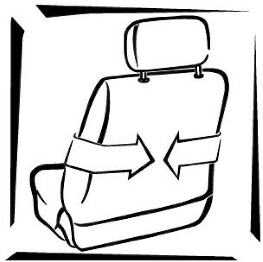 Ares Extra Super Airbag Front Seat Covers 2pcs - Size L