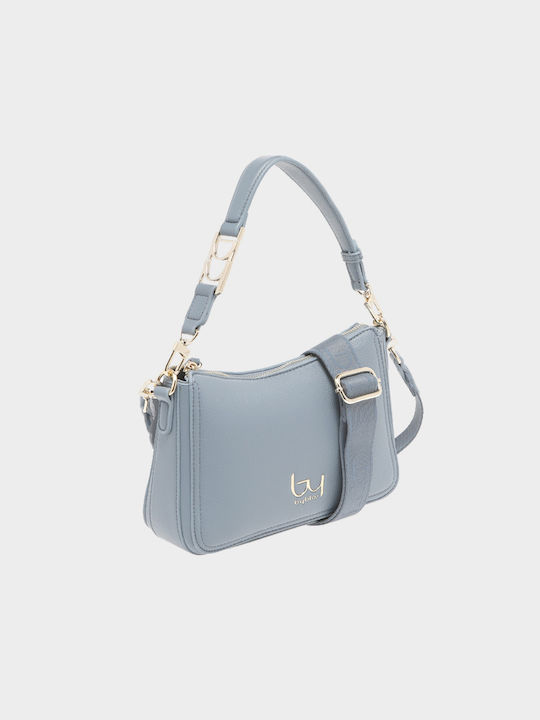 Byblos Damen Tasche Schulter Hellblau