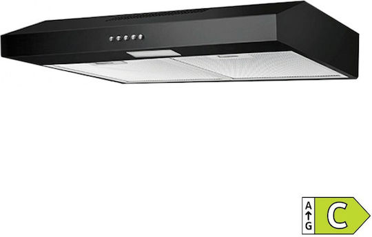 Mepamsa Brisa Plus 60 Freestanding Vent Hood 60cm Black