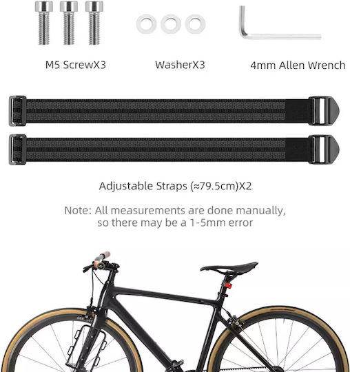 Rockbros 33210010001 Front Bicycle Shelf For Bicycle Fork - Black