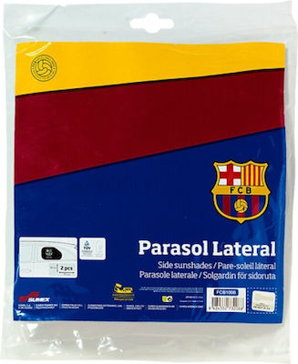 Fc Barcelona Umbrela laterală cu ventuză 2pcs - 38x65cm