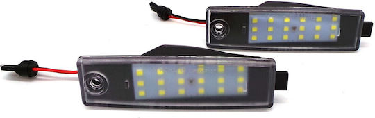 Toyota Harrier, Hiace, Highlander, Klugel, Land Criuser, Rav 4, Led Registration Lights 2 Pcs