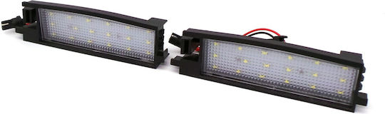 Toyota Rav 4, Auris, Yaris Led Registration Lights 2 Pcs
