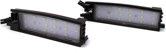 Toyota Rav 4, Auris, Yaris Led Registration Lights 2 Pcs