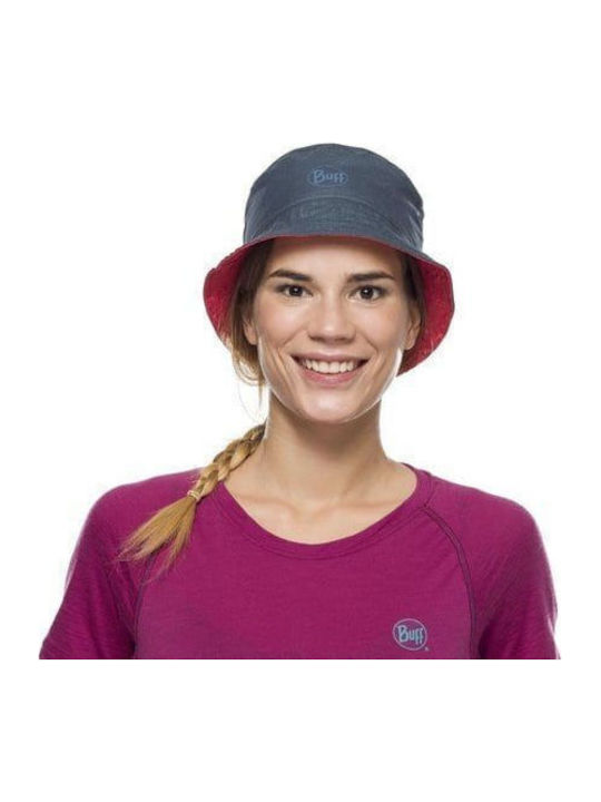 Buff Herren-Hut Bucket-Stil Collage Red