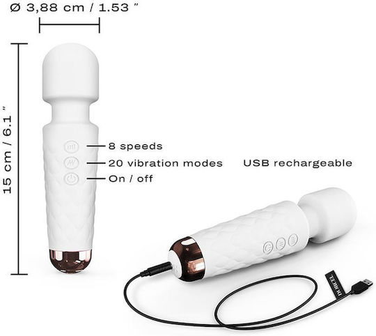 BB-Shop Vibrator Massage 20cm White