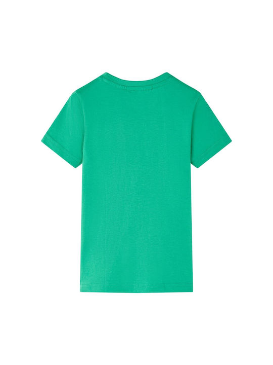 vidaXL Tricou pentru copii Verde